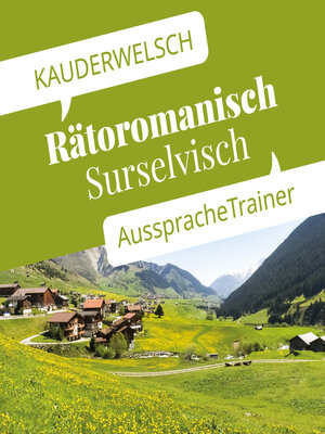 cover image of Reise Know-How Kauderwelsch AusspracheTrainer Rätoromanisch